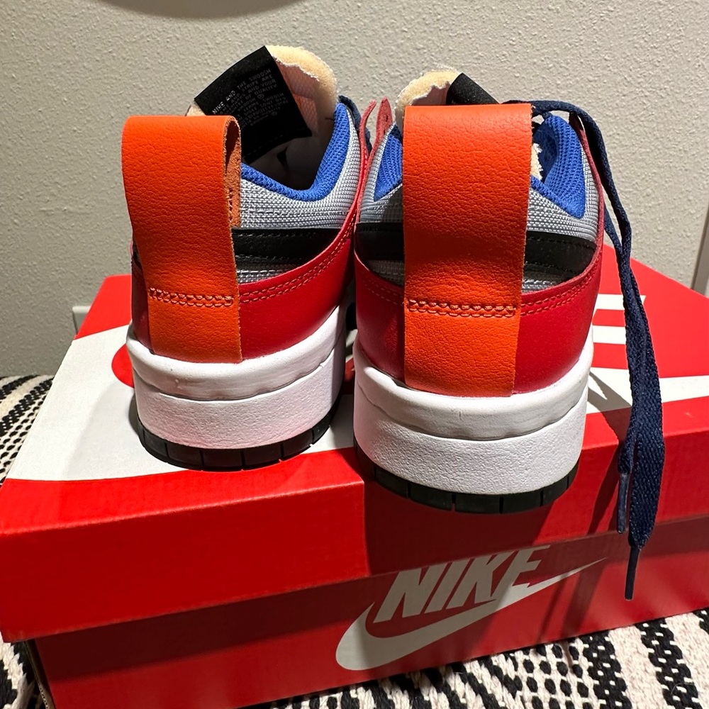 NIKE DUNK LOW DISRUPT Multicolor NWB wmns 7.5 blue green yellow black red grey - Picture 7 of 13